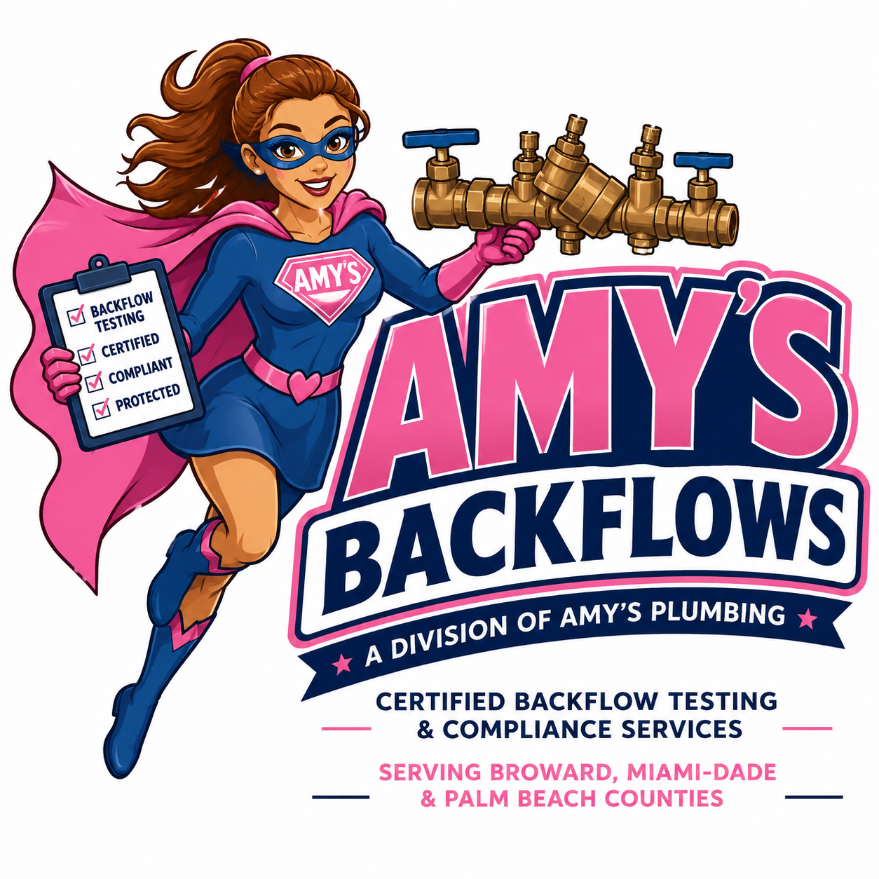 Amy's Backflows — certified backflow testing, Broward and Palm Beach County